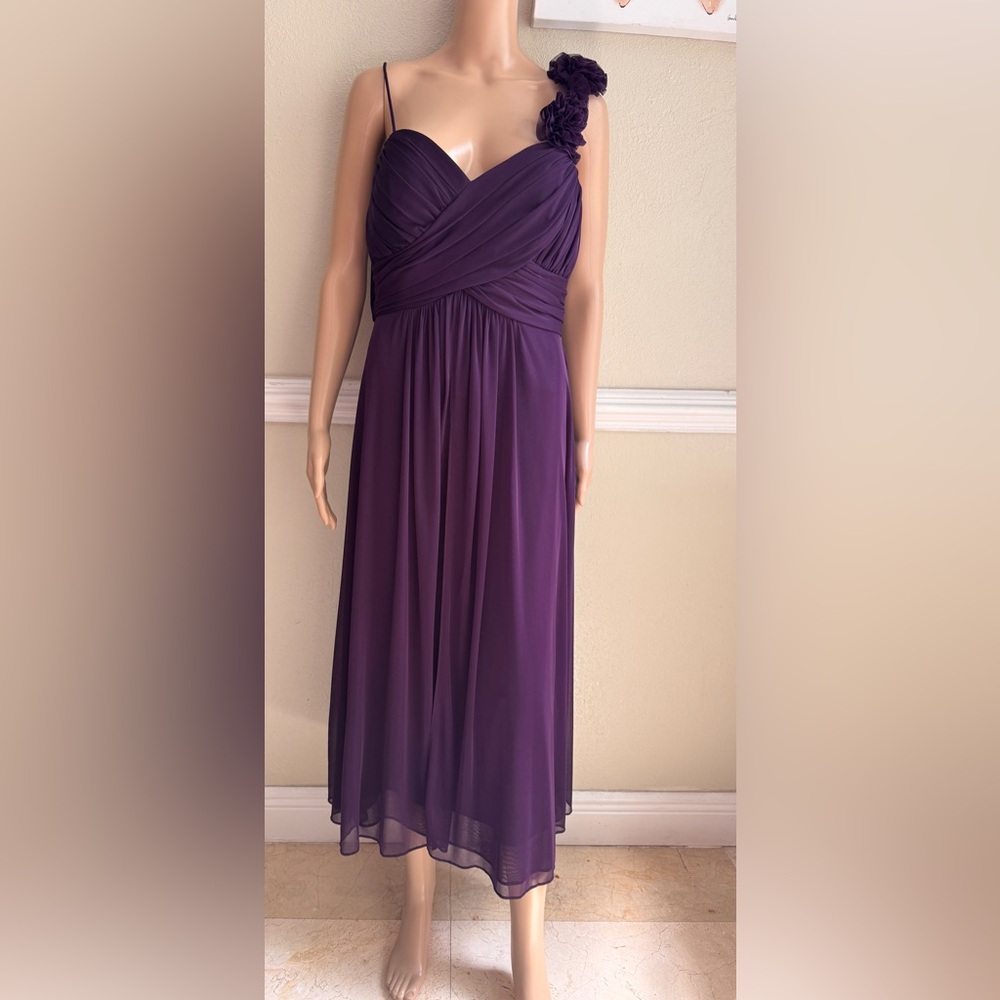 Betsy Adam’s Elegant Purple Evening Gown size 10 used - Picture 2 of 9